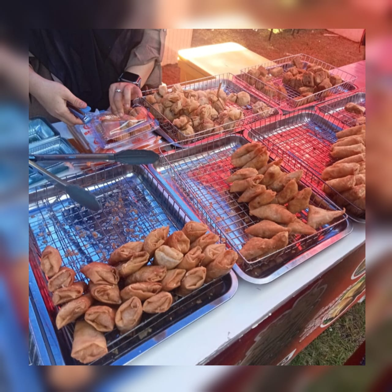 Aneka Gorengan Mini Laris Diserbu Pengunjung Dalam Acara Kuliner